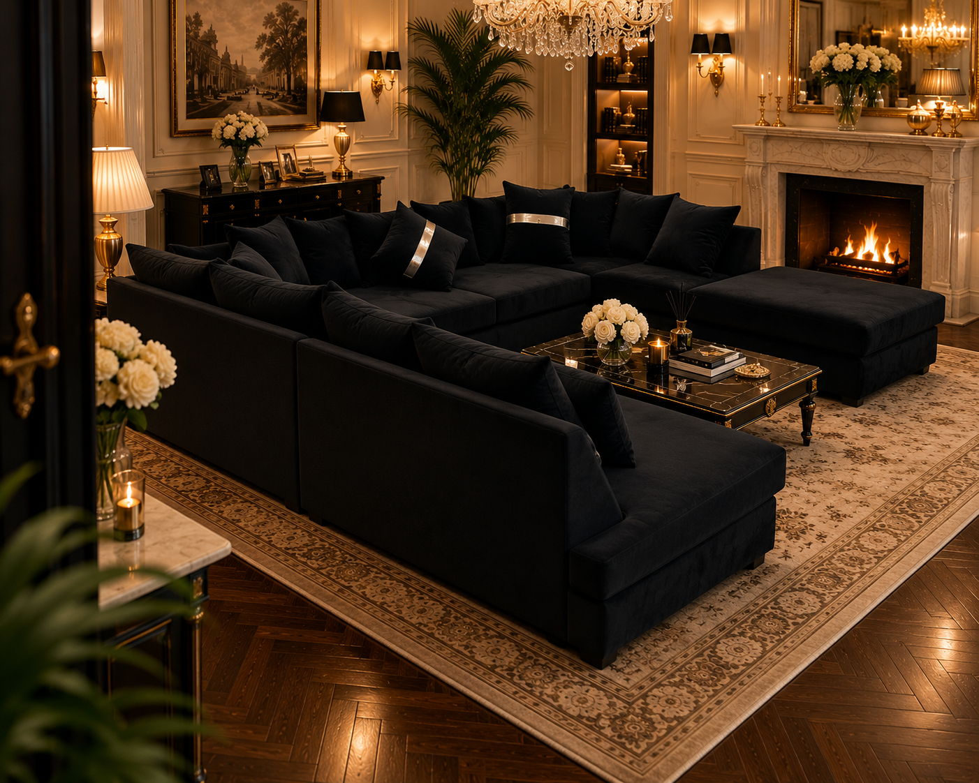 Modern U-Shape Sofa