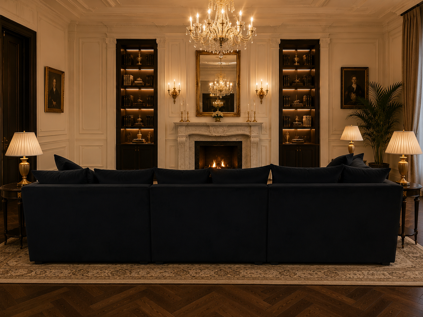 Modern U-Shape Sofa