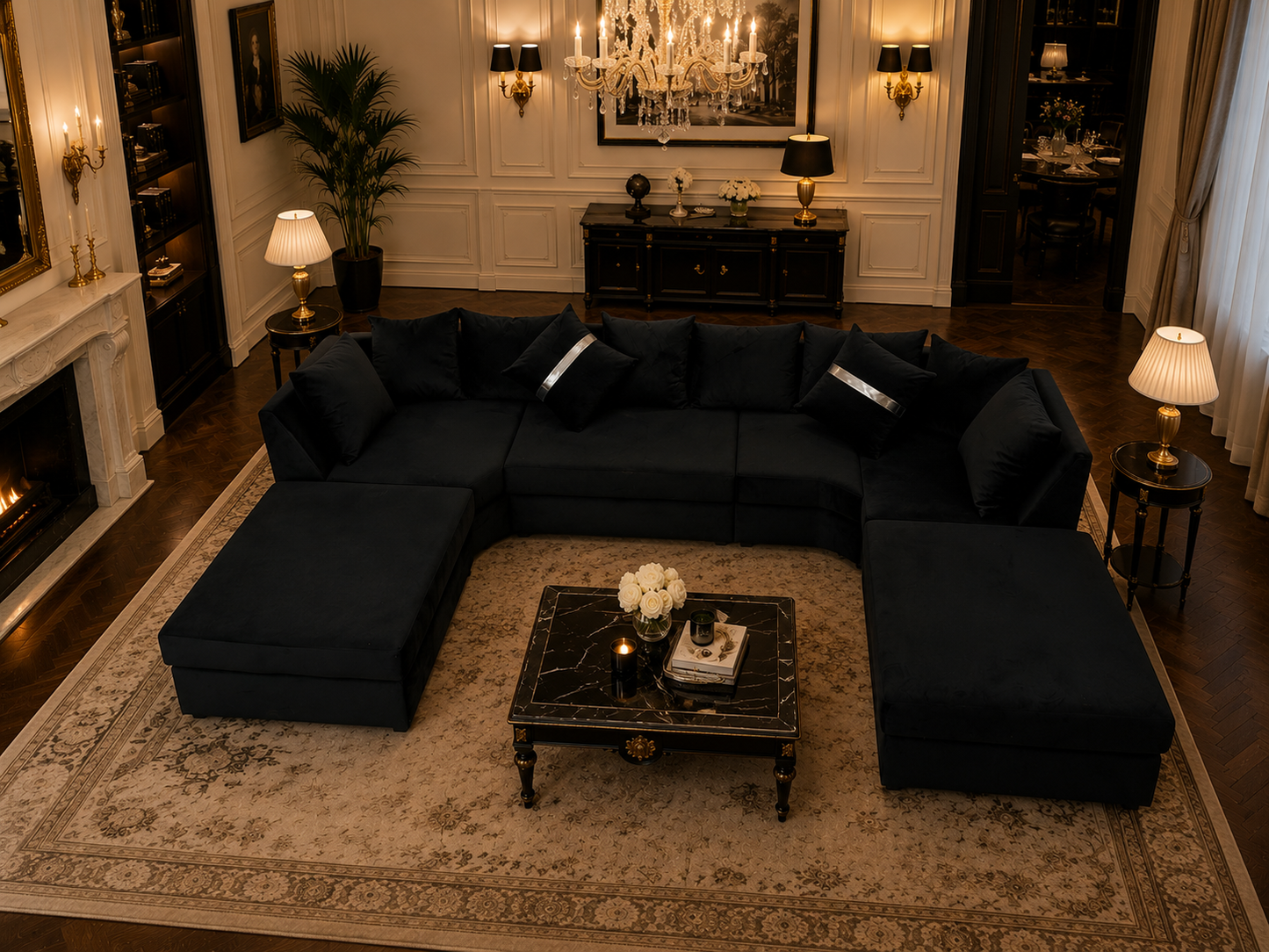 Modern U-Shape Sofa