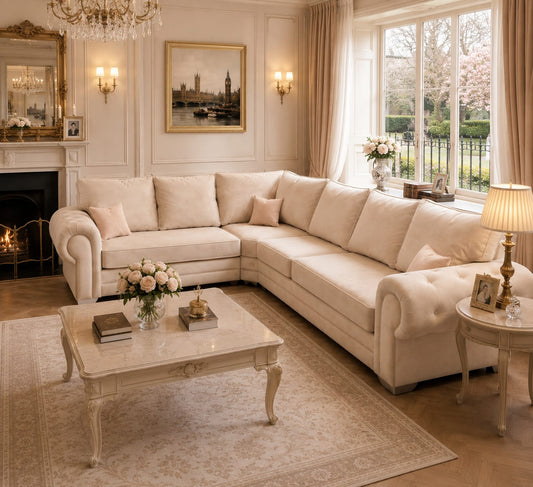 Verona Sofa – Luxury Modern Upholstered Fabric Sofa