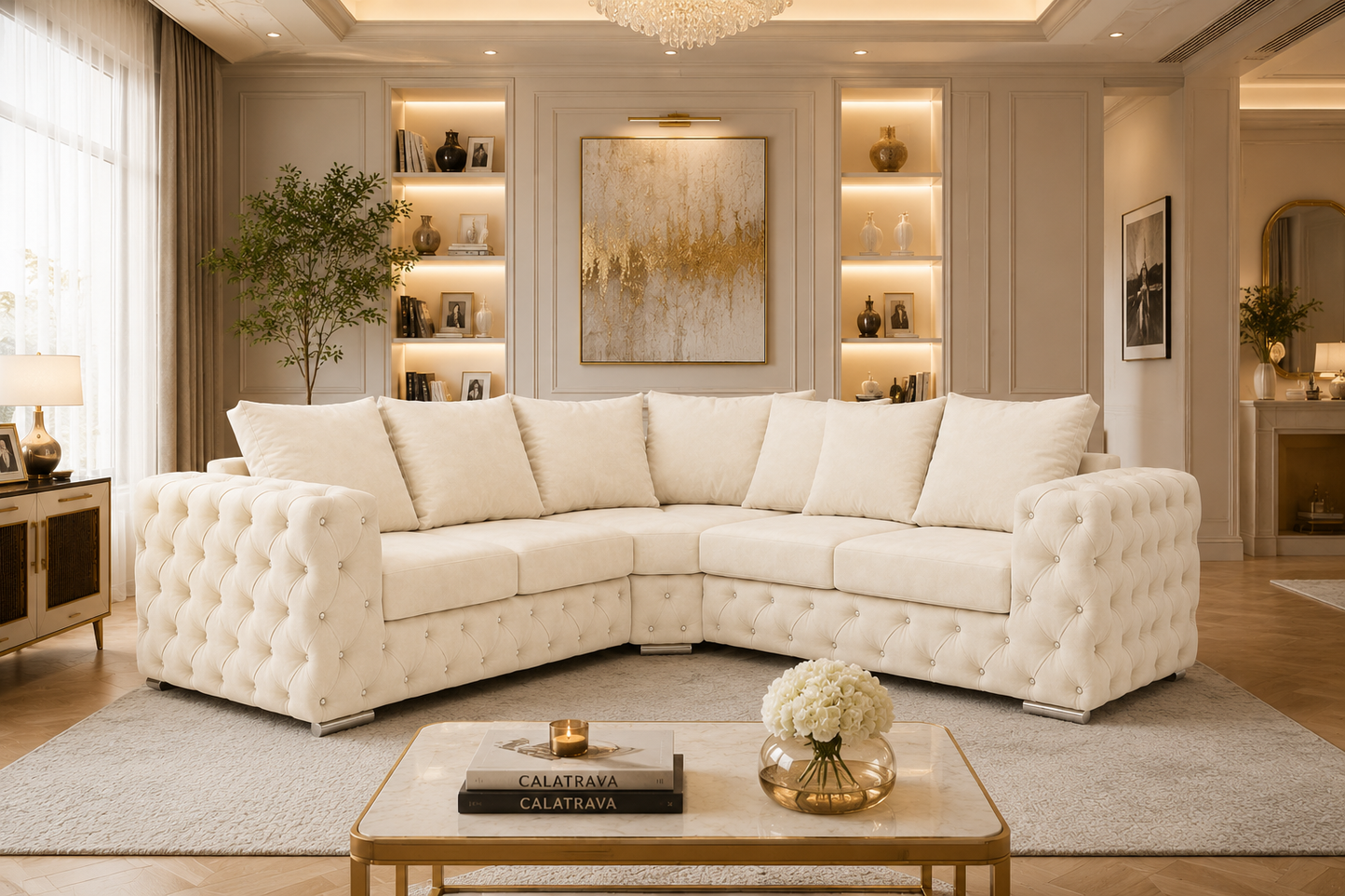Classic Ashton Chesterfield sofa