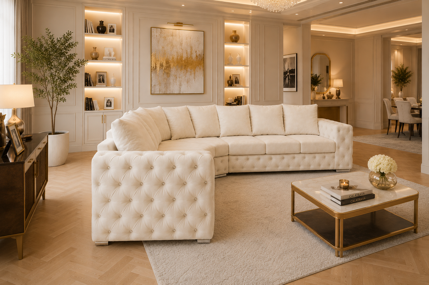 Classic Ashton Chesterfield sofa