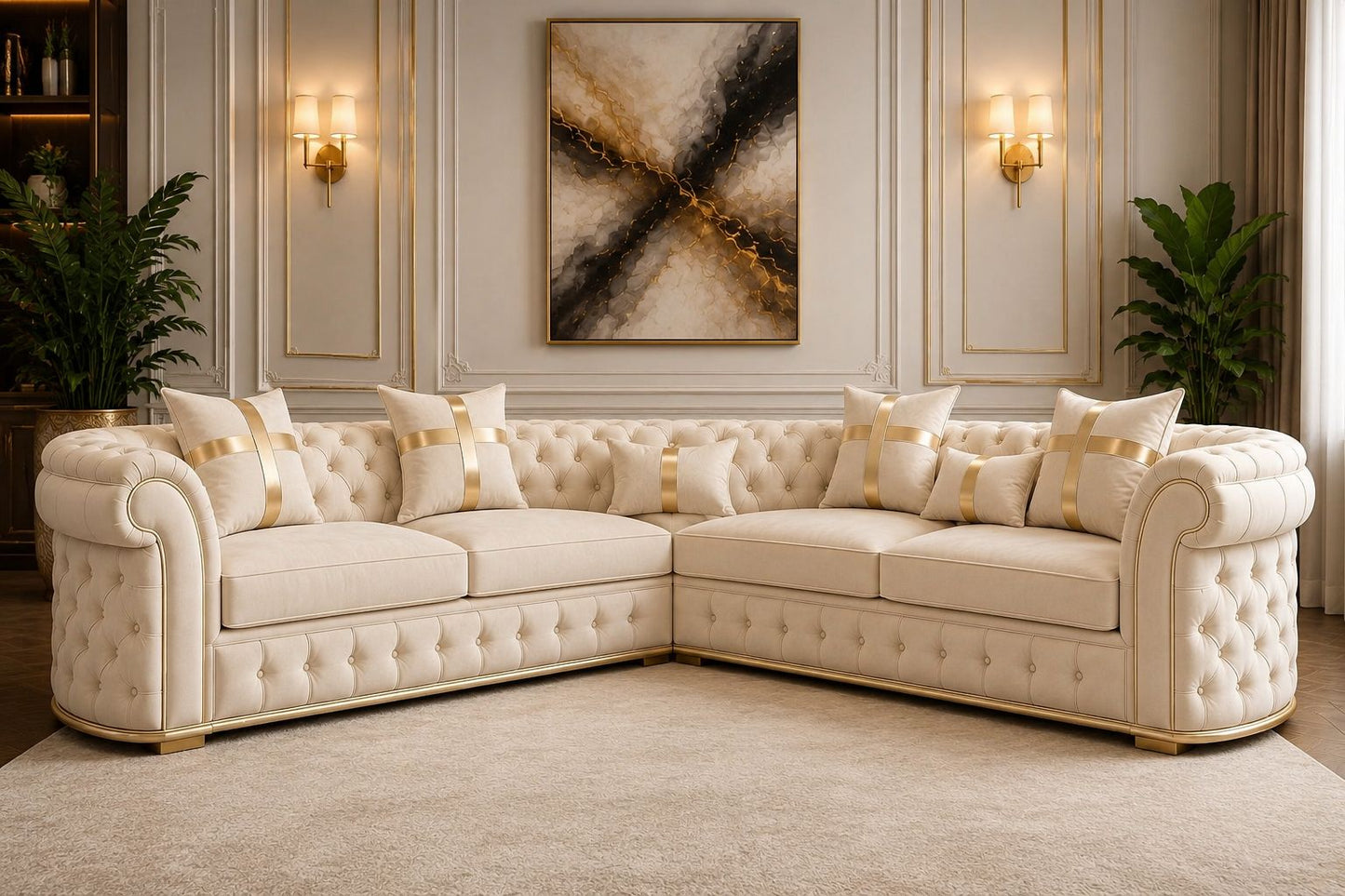 Corner Khalifa chesterfield